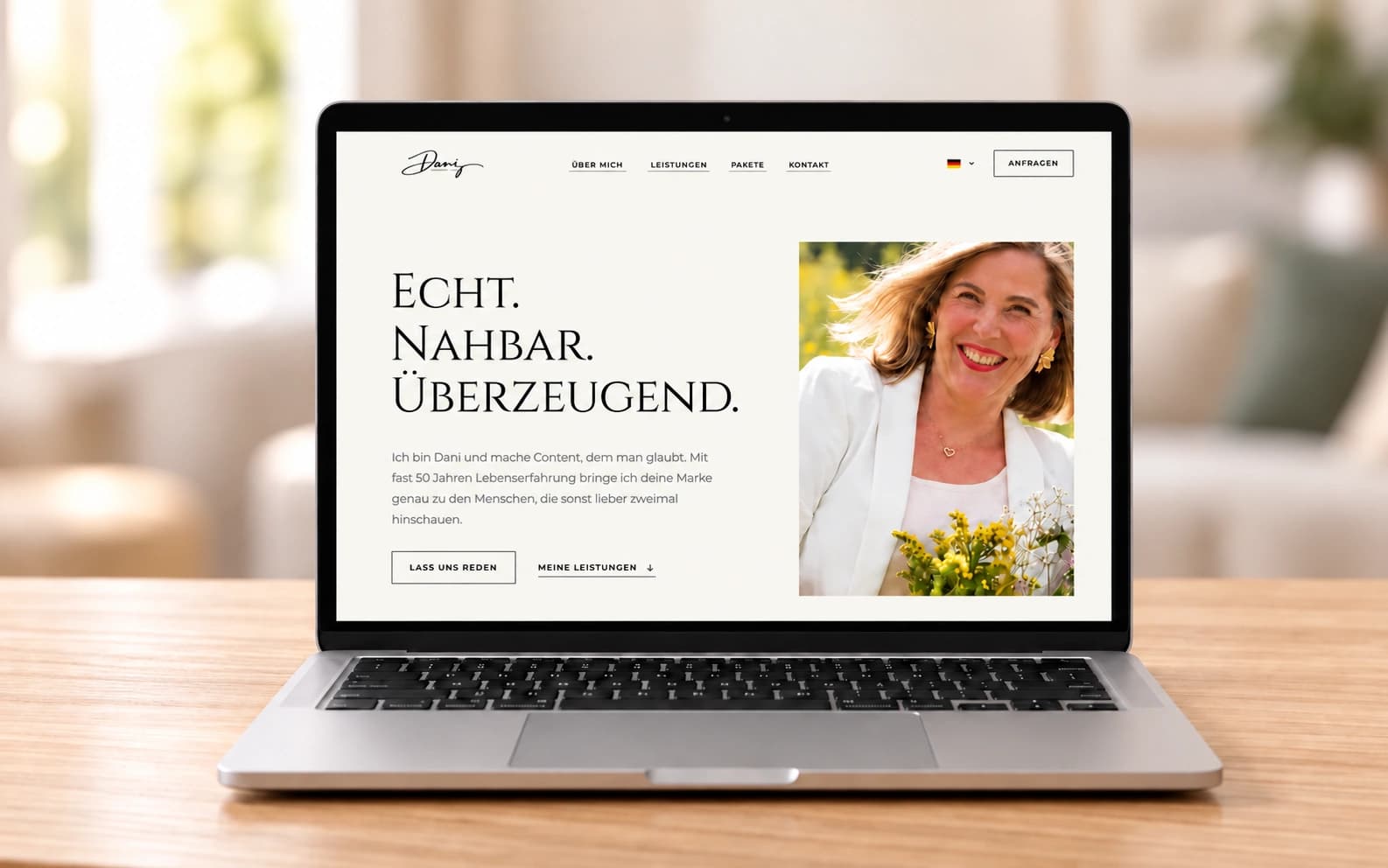 Website for Daniela Illhardt