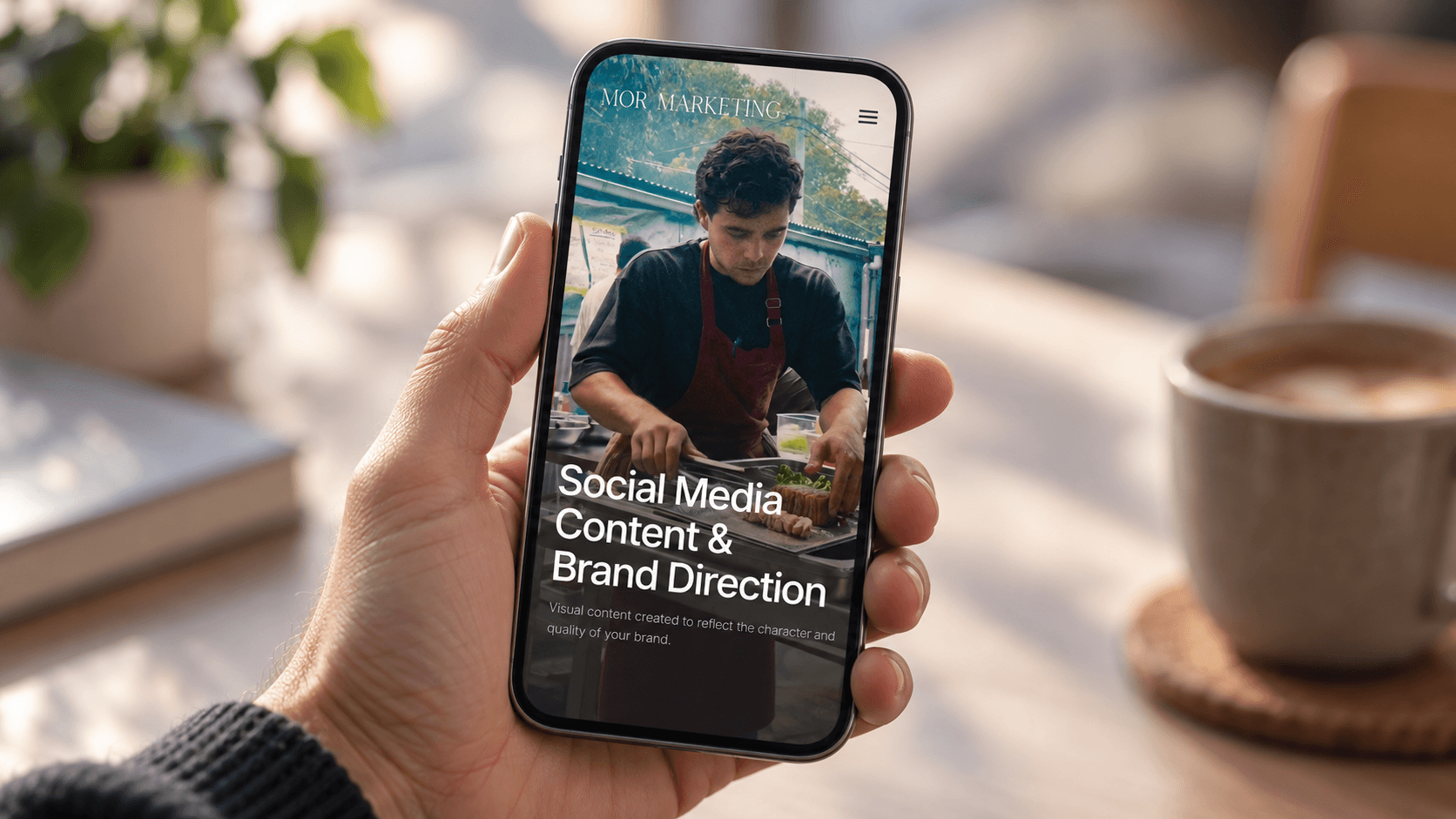 Website for Mor Marketing