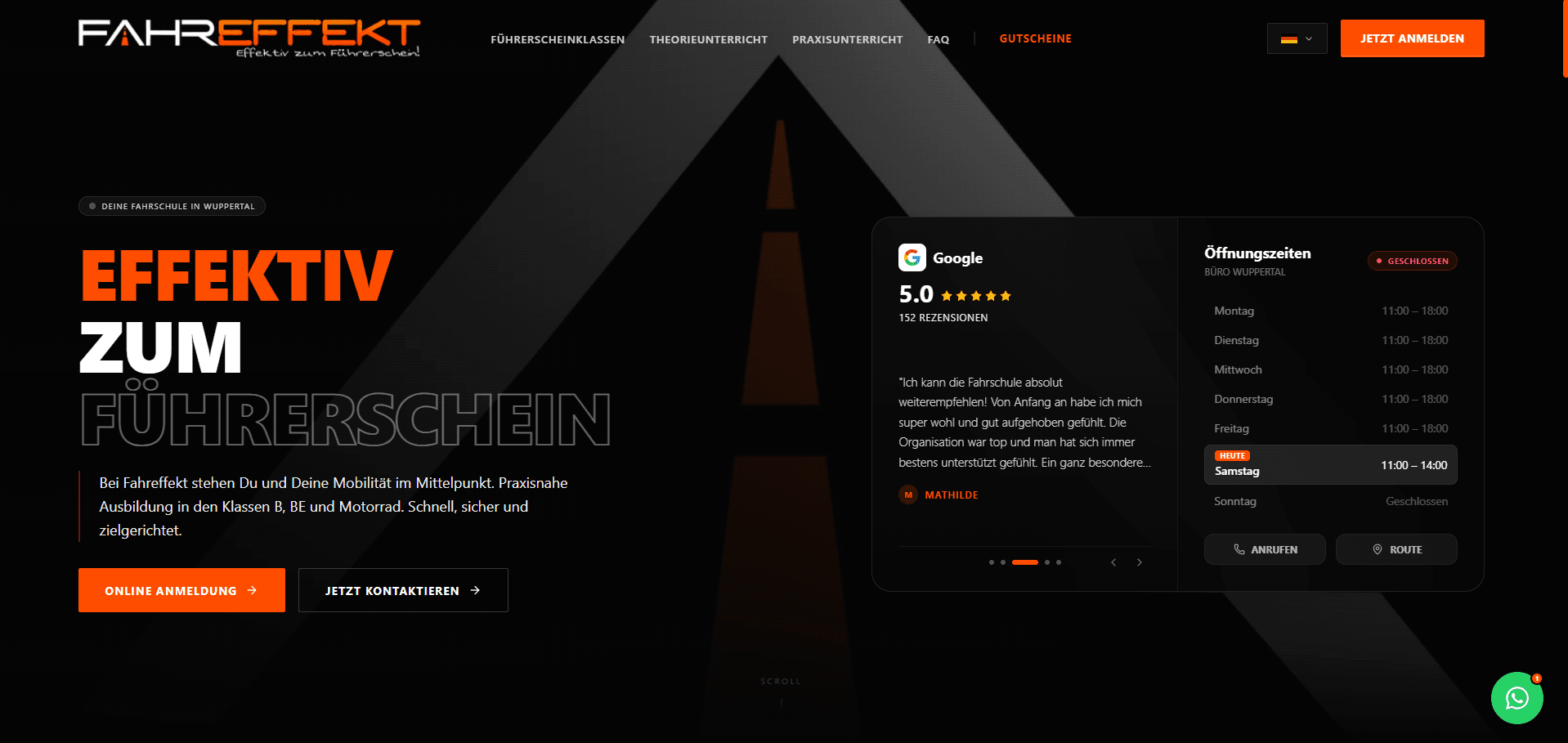 Fahrschule FahrEffekt - Neue Website